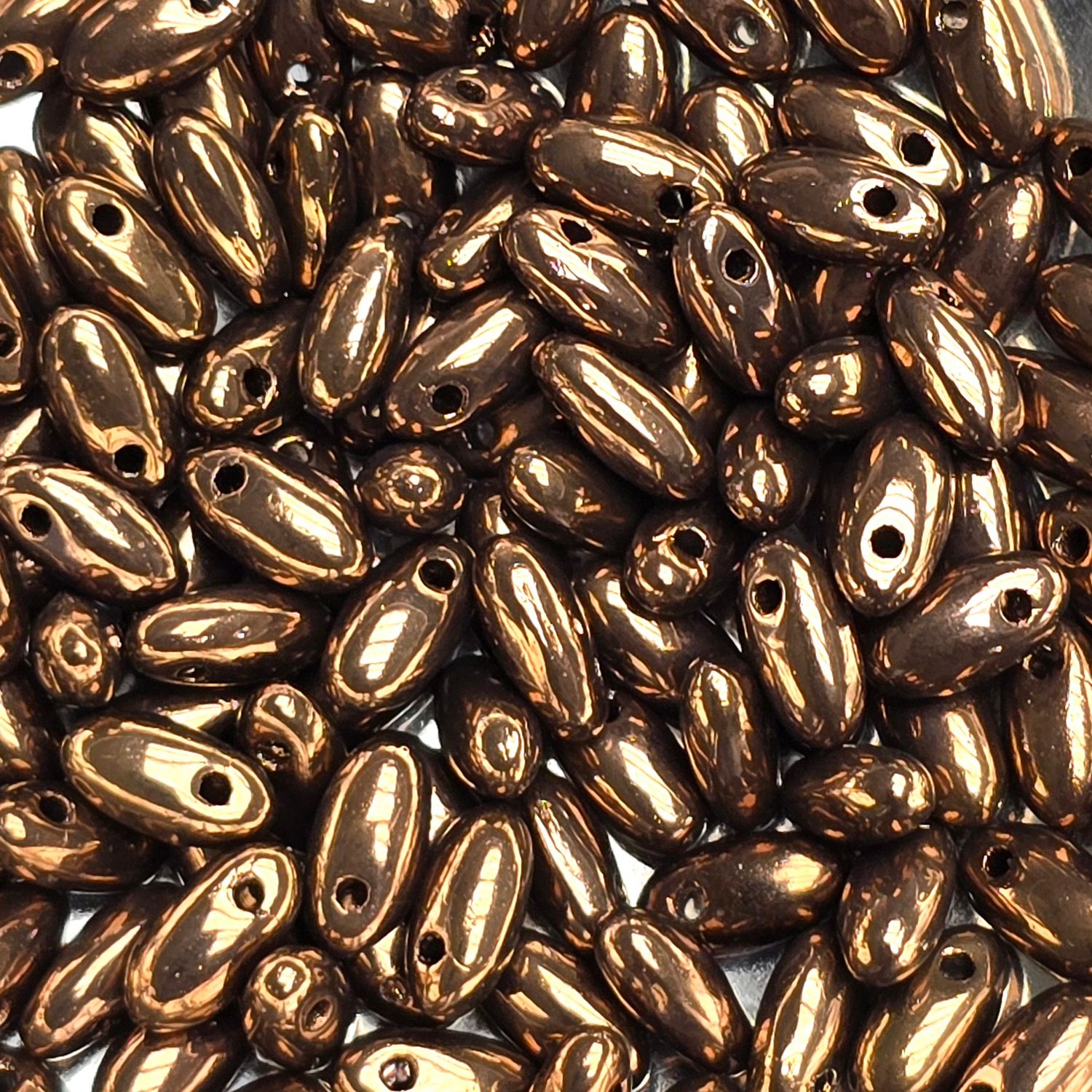 Rizo Beads: Bronze