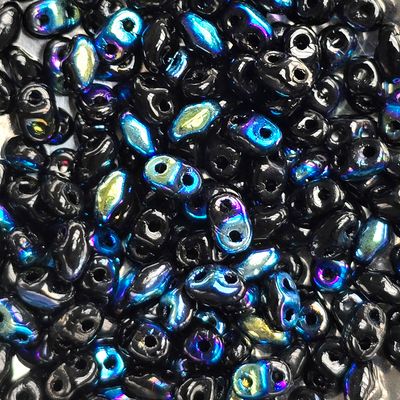 MiniDuo Beads: Jet AB 