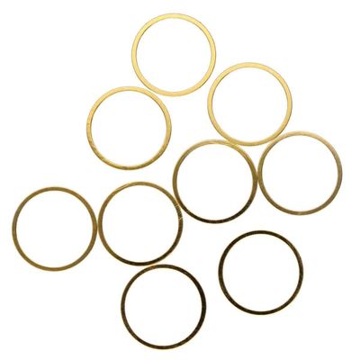 20mm Round Gold Plated Frame 1.2mm Thickness