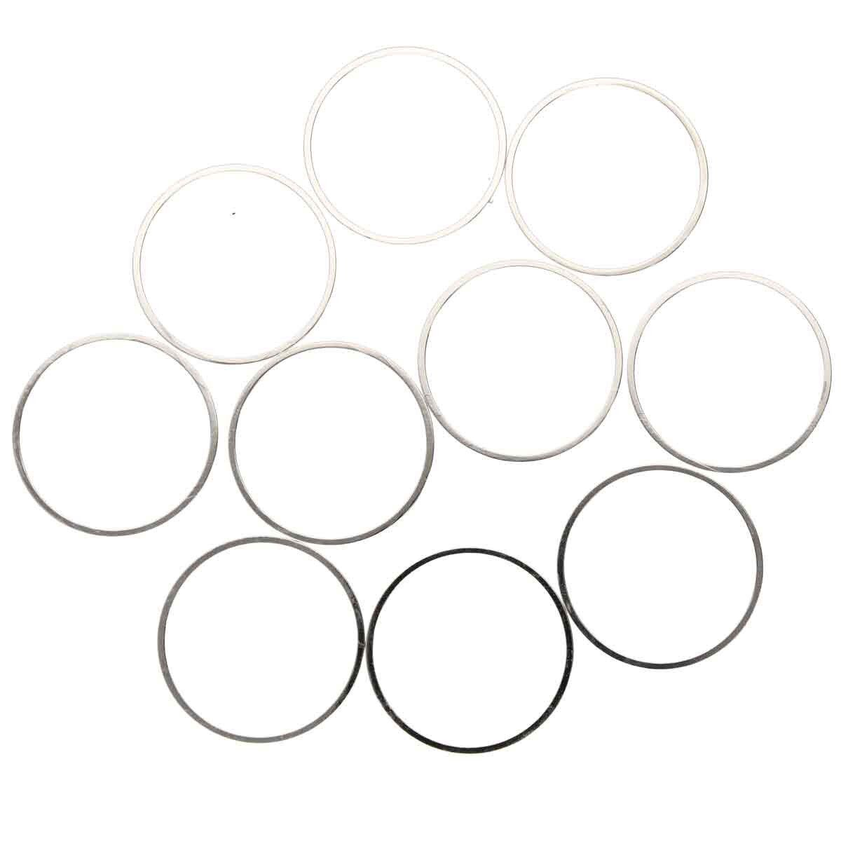 30mm Round Silver Plated Frame 1.2mm Thickness 30mm Round Silver Plated Frame 1.2mm Thickness