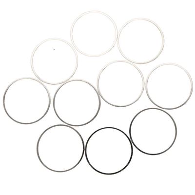 30mm Round Silver Plated Frame 1.2mm Thickness