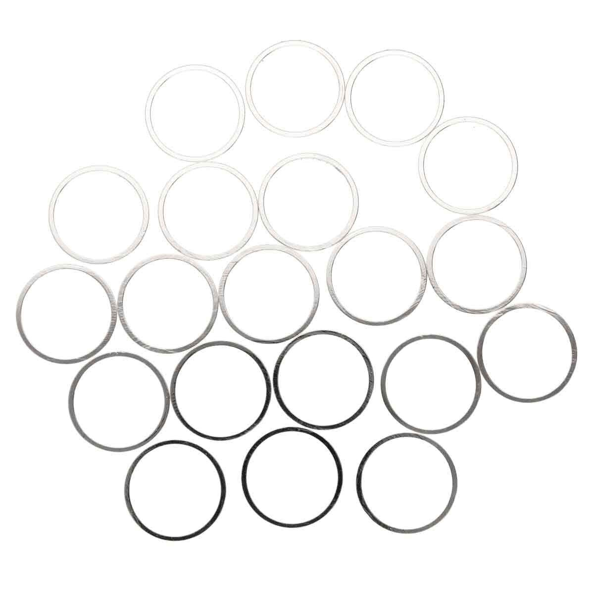 20mm Round Silver Plated Frame 1.2mm Thickness 20mm Round Silver Plated Frame 1.2mm Thickness