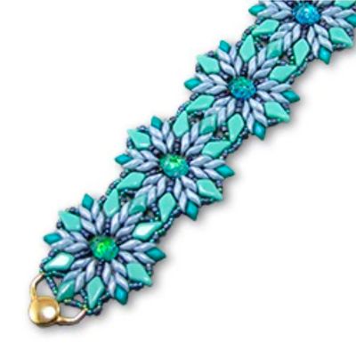 Free Pattern: Chrystanthe Bracelet