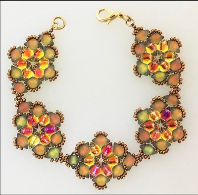 Free Pattern: Stepping Stones Bracelet