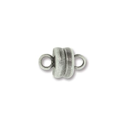 6mm Magnet Clasp - Antique Silver Plated