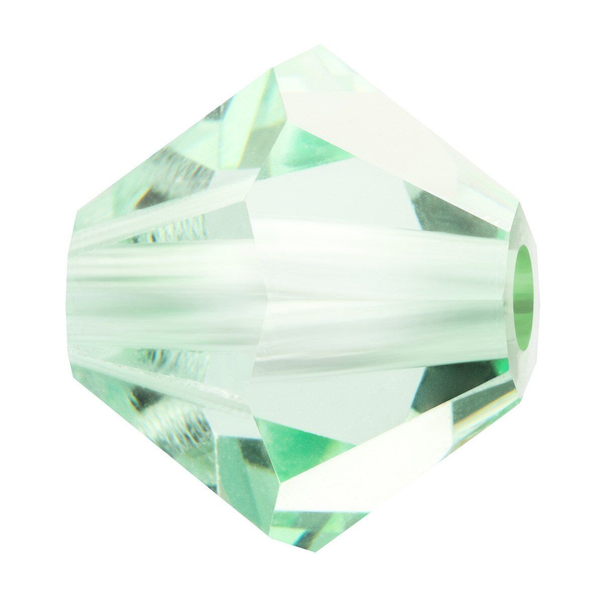 4mm Bicone: Chrysolite 24pcs