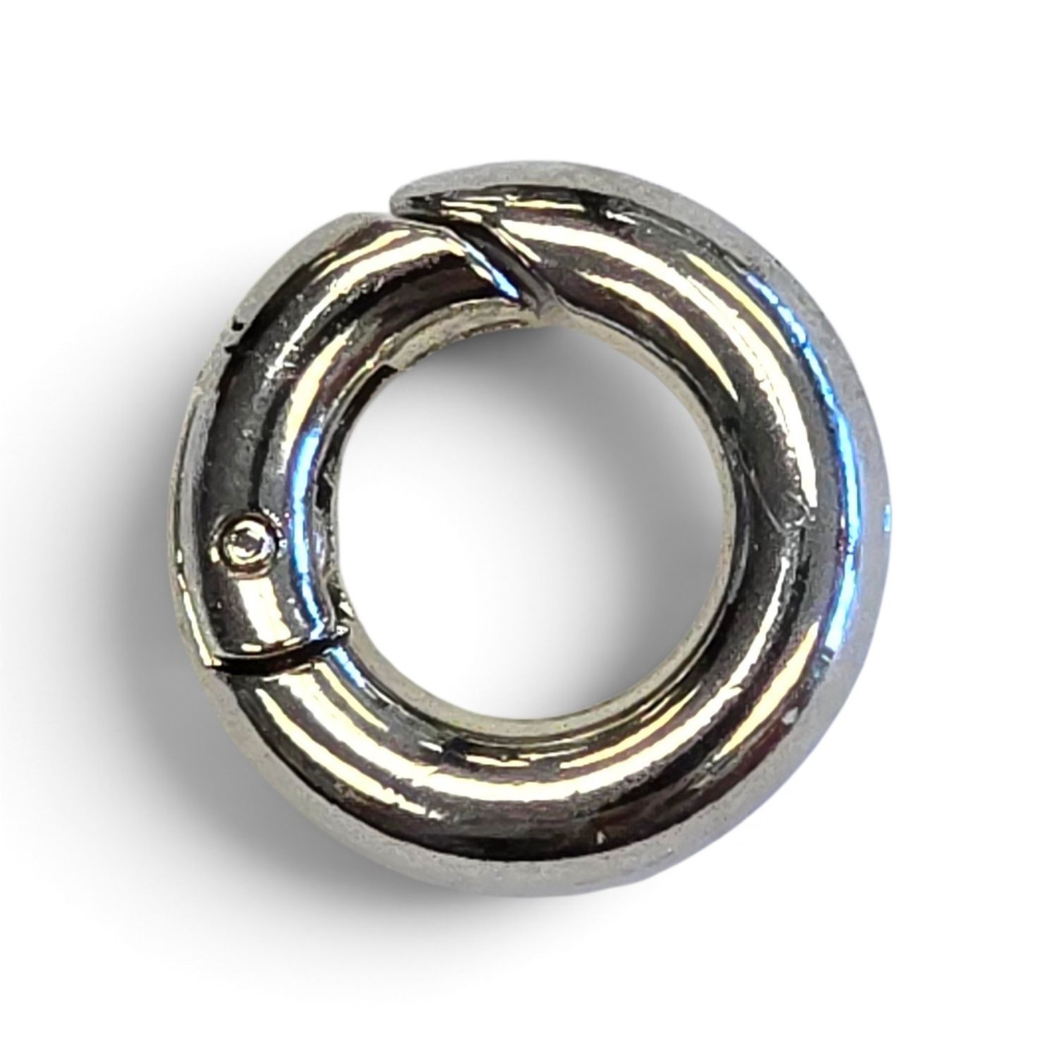 Carabiner Claps 19.9mm: Silver Plated