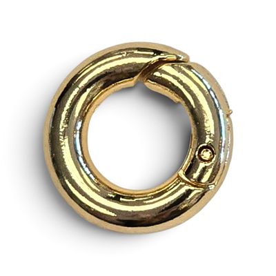 Carabiner Claps 19.9mm: Gold Plated