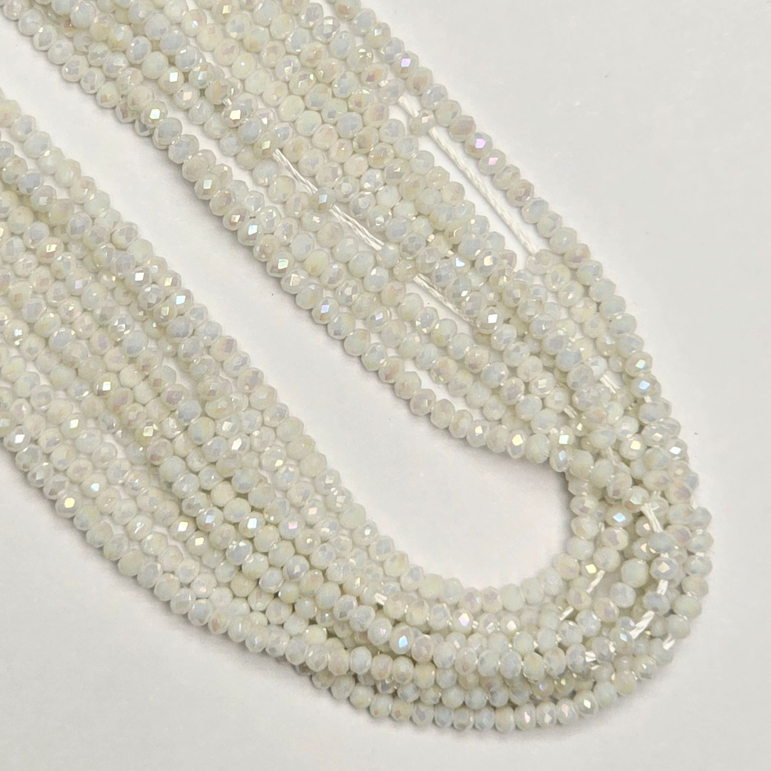 2mm Micro Crystals Rondelles #2