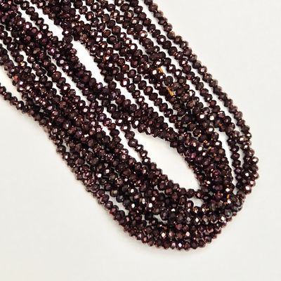 2mm Micro Crystals Rondelles #8 2mm Micro Crystals Rondelles #8