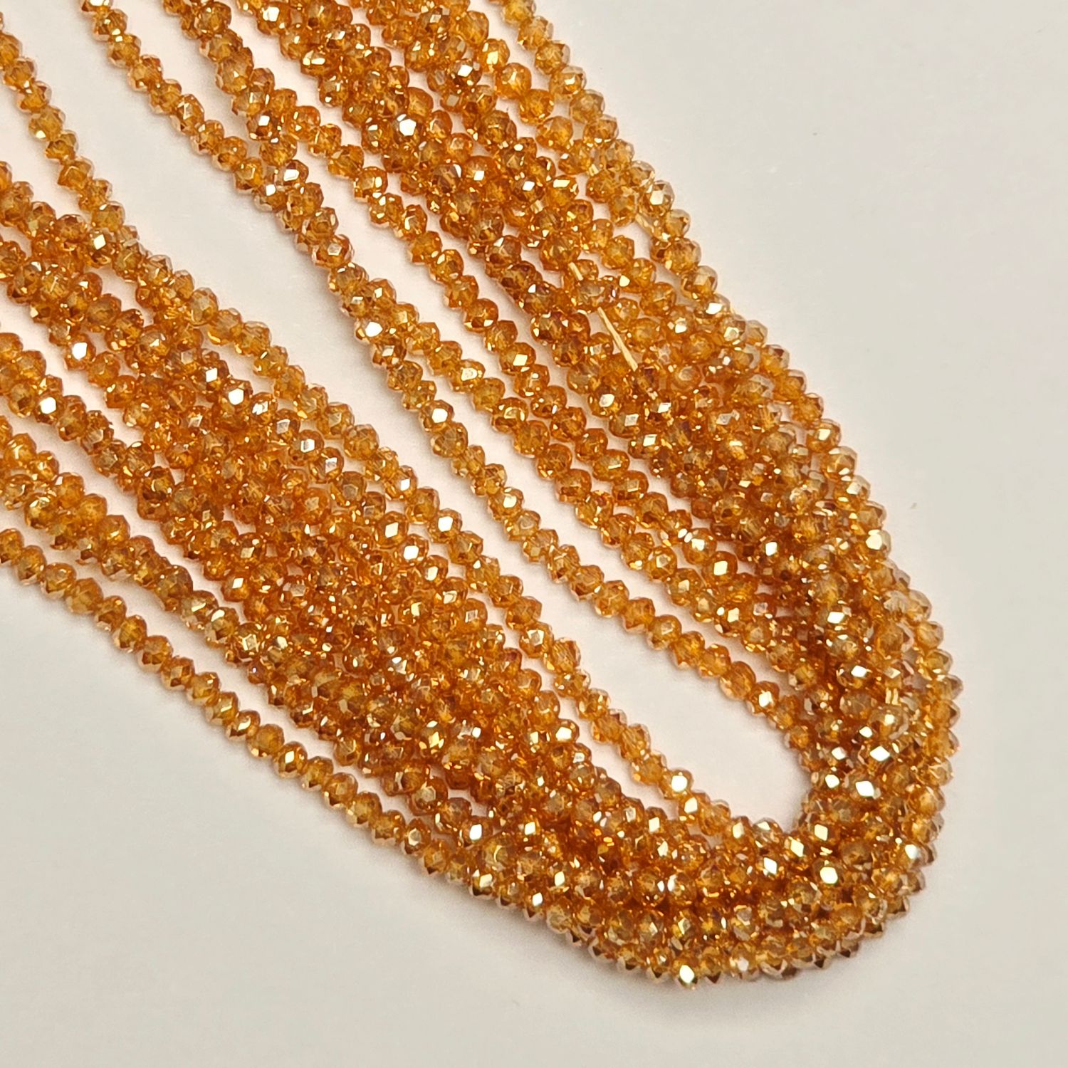 2mm Micro Crystals Rondelles #5