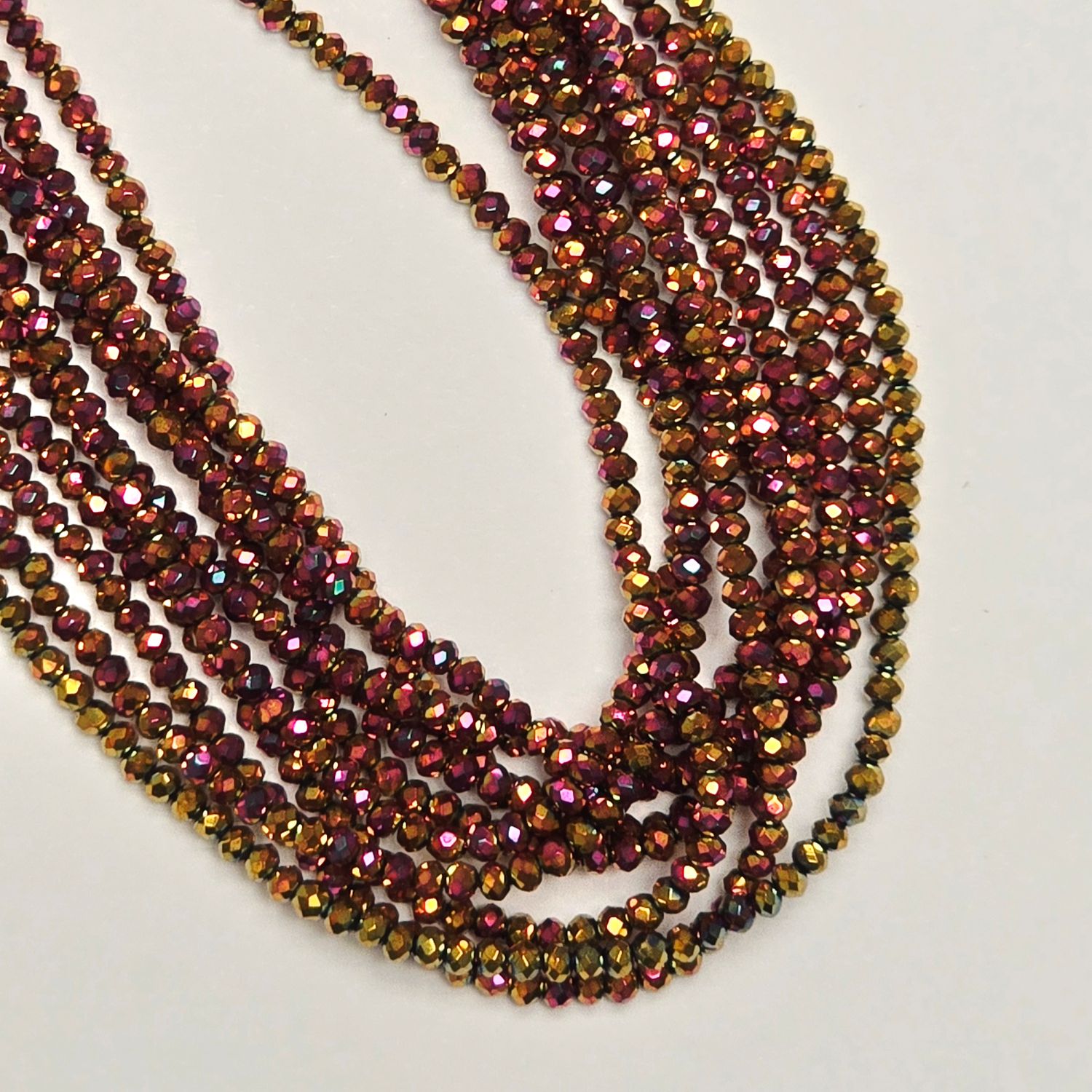 2mm Micro Crystals Rondelles #4