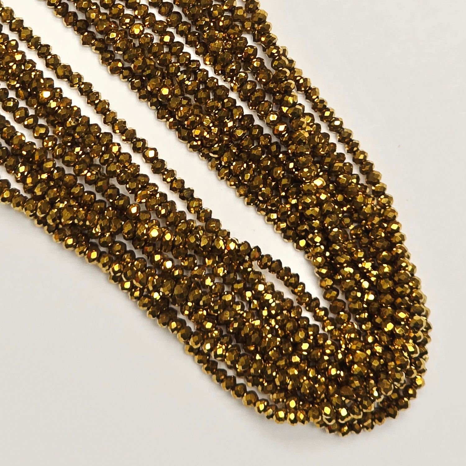 2mm Micro Crystals Rondelles #6
