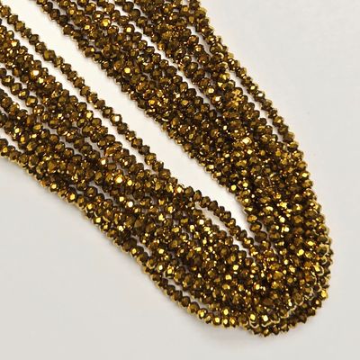 2mm Micro Crystals Rondelles #6 2mm Micro Crystals Rondelles #6