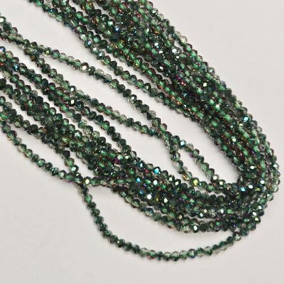 2mm Micro Crystals Rondelles #10 2mm Micro Crystals Rondelles #10