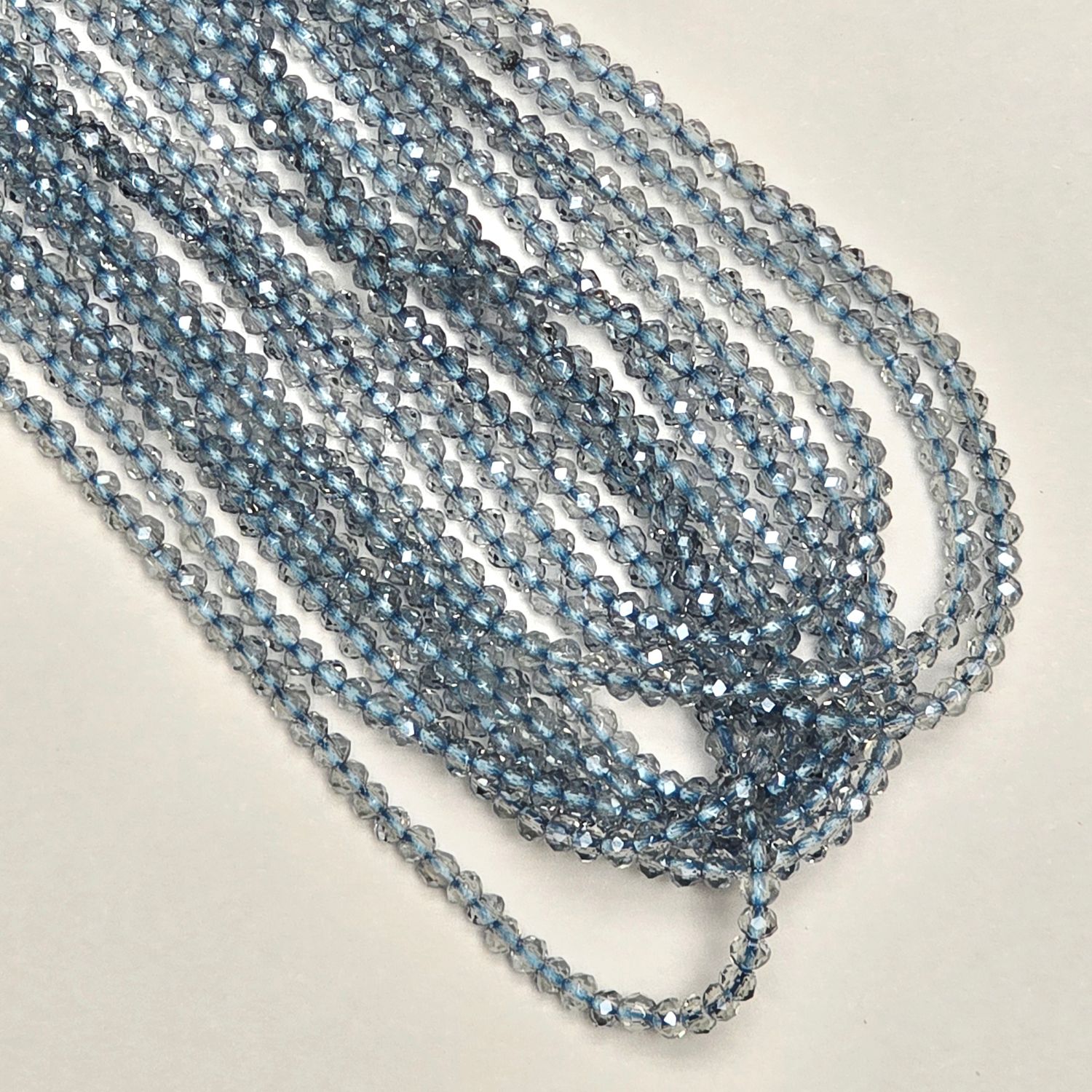 2mm Micro Crystals Rondelles #13