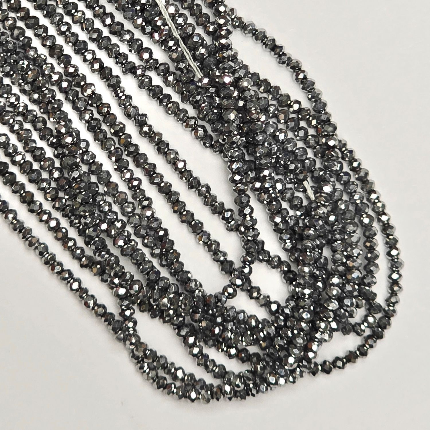2mm Micro Crystals Rondelles #20