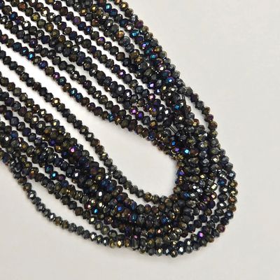 2mm Micro Crystals Rondelles #24 2mm Micro Crystals Rondelles #24