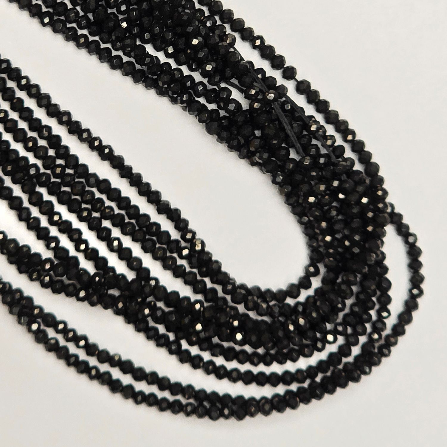 2mm Micro Crystals Rondelles #25