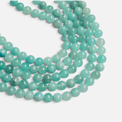 8mm Jade Gemstone Beads - Seafoam 8mm Jade Gemstone Beads - Seafoam