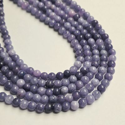 6mm Rounds - Purple Angel Jade 6mm Rounds - Purple Angel Jade