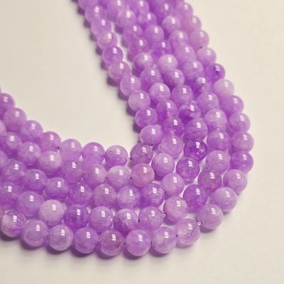 8mm Rounds - Purple Chalcedony 8mm Rounds - Purple Chalcedony