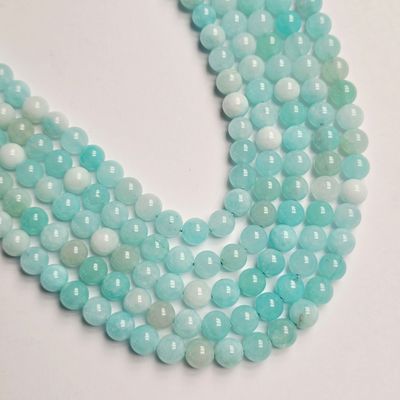 6mm Jade Rounds - Amazonite 6mm Jade Rounds - Amazonite