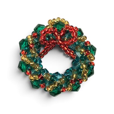 Crystal Wreath Pendant