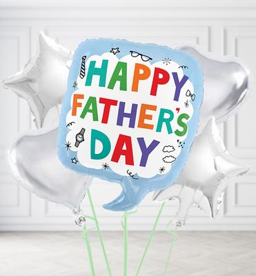 Jumbo Size Fathers Day Speech Bubble Balloons
