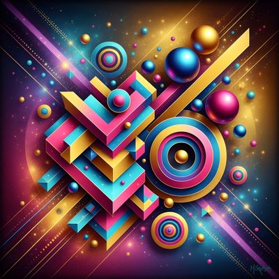 MikoArt-Liquid Gloss®-05/Series-80x80cm-0353