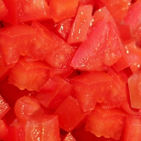 Pulpe de tomates en dés. 15 kg