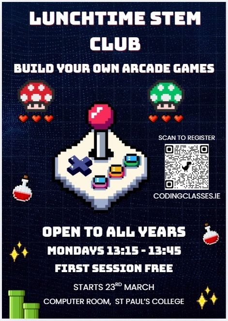 Lunchtime STEM Club - St. Paul's College - T1