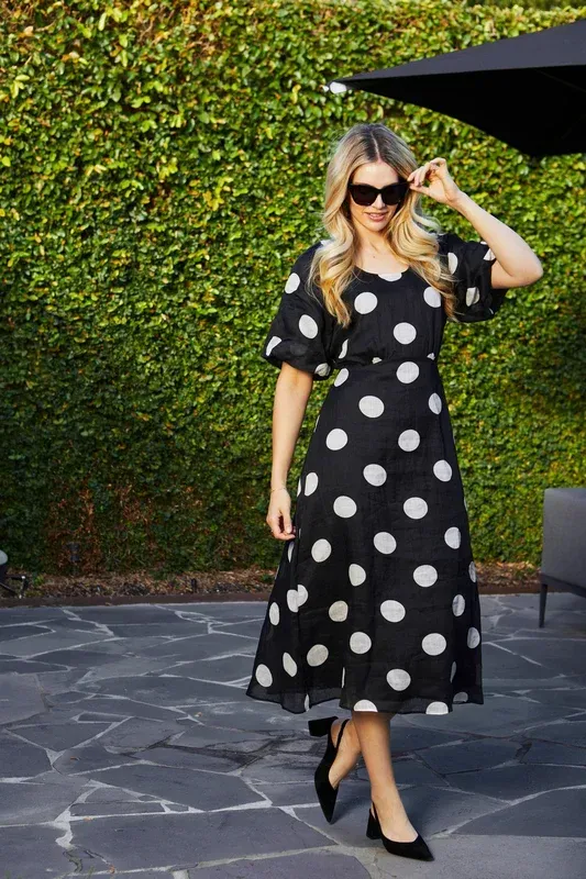 Ping Pong Loula Spot Maxi Dress