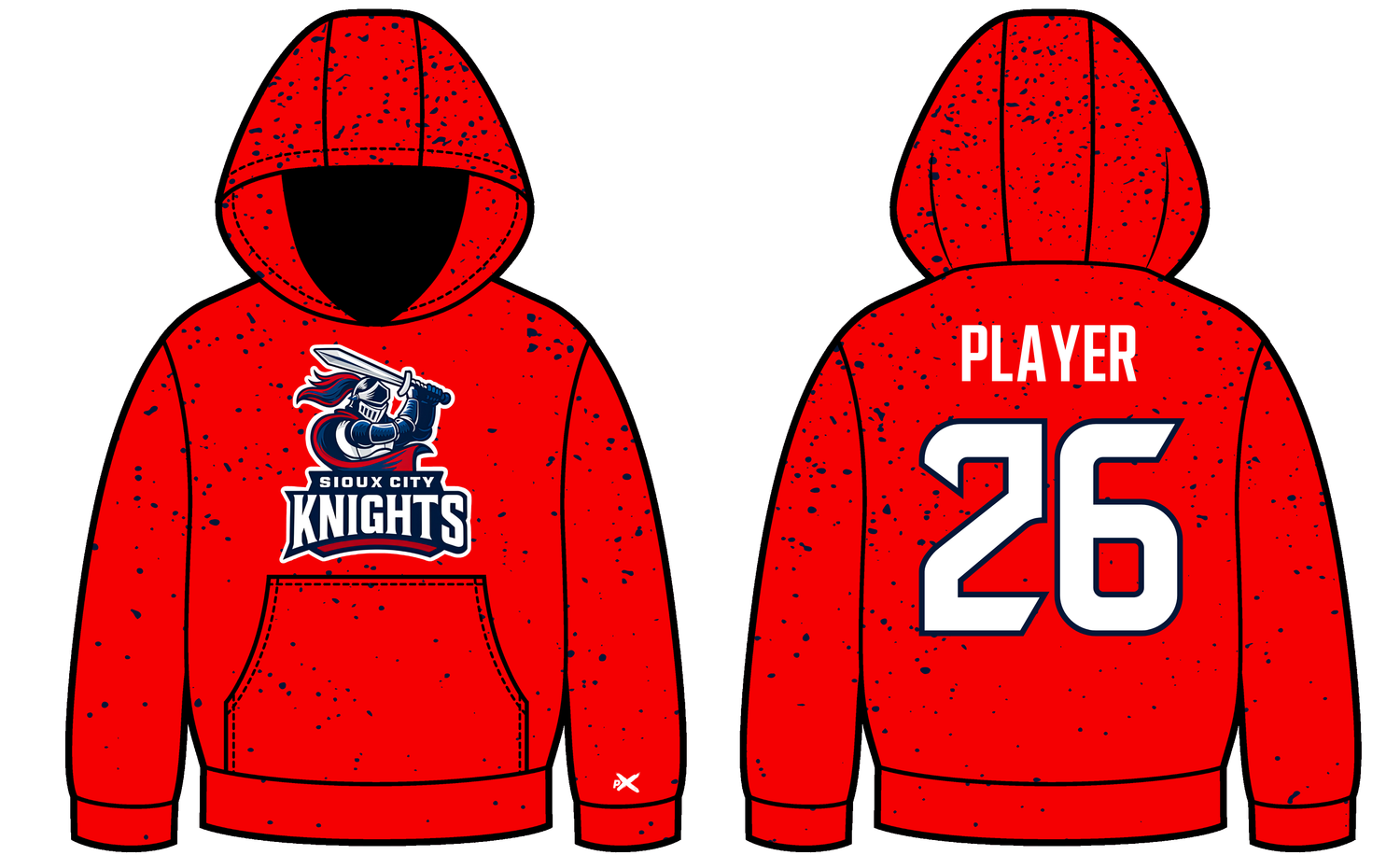 Sioux City Knights - Performance Hoodie