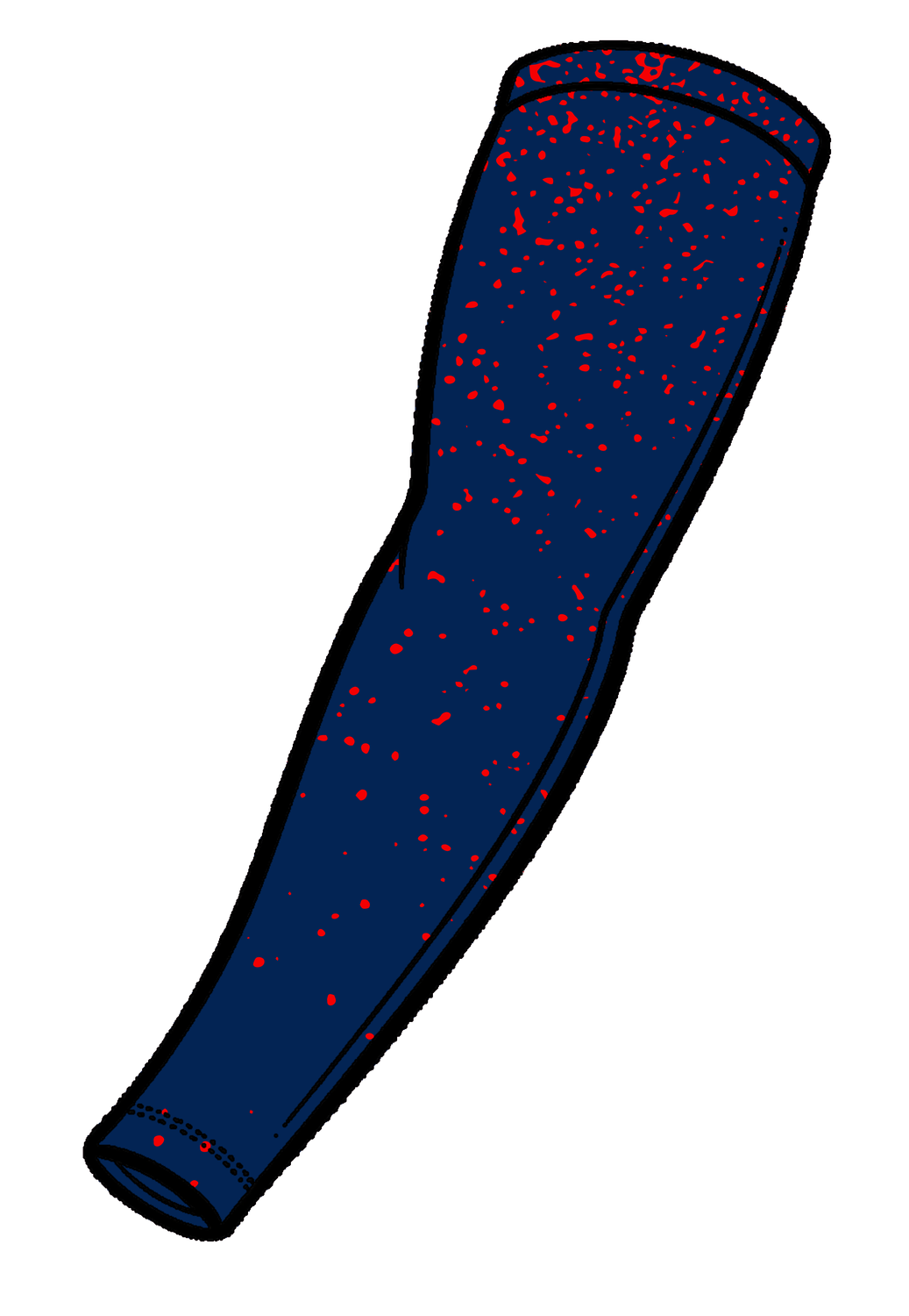 Sioux City Knights - Single Custom Football Arm Sleeve