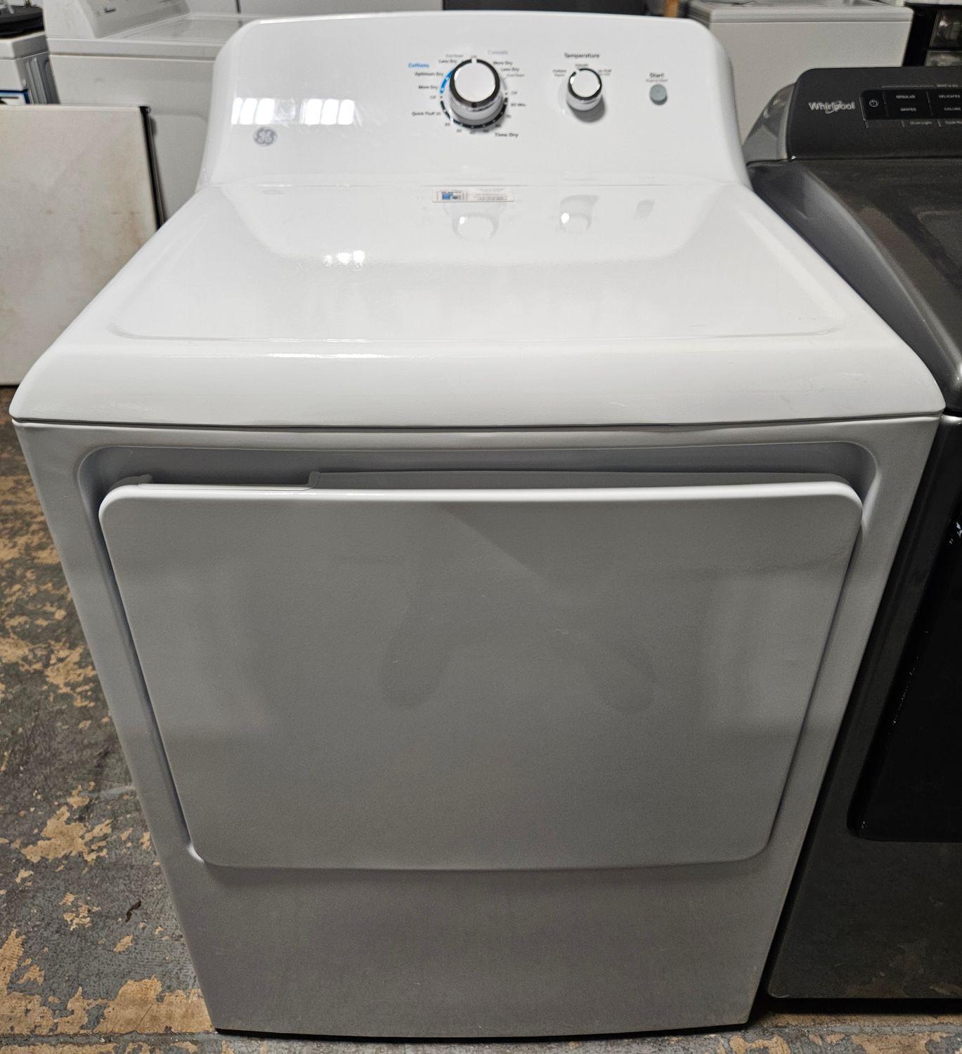 USED GE Heavy Duty Large Capacity Electric Dryer (6.4cu.ft.)