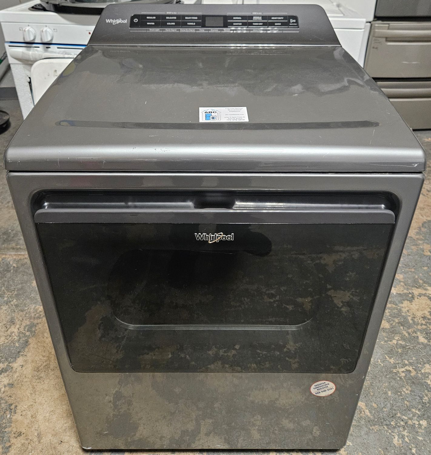 USED Whirlpool Heavy Duty Large Capacity Electric Dryer (7.4cu.ft.)