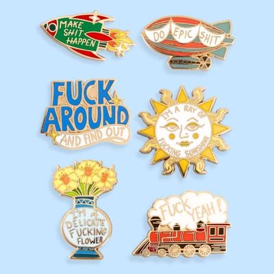 Sweary Pins