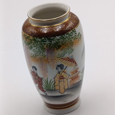 Antique Japanese Satsuma Vase