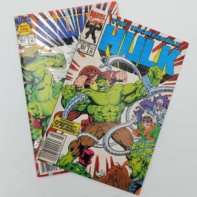 The Incredible Hulk #400 and #403 comics - 1992/1993 issue