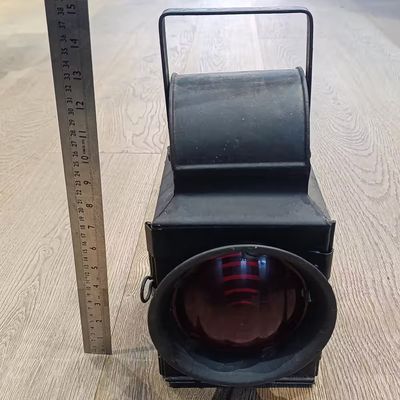 Vintage SAR ( SA Railway) signal lamp with original burner