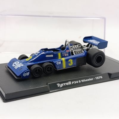 RBA Collectibles 1976 Tyrrell P34 6 wheeler #3 Jody Scheckter race car model - scale 1/43