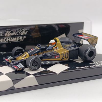 MiniChamps Wolf Ford WR1 1977 Canadian GP #20 Jody Scheckter race car model - scale 1/43