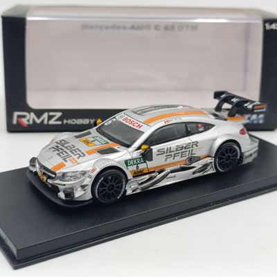 RMZ Hobby Mercedes-Benz AMG C63 DTM #6 race car model - scale 1/43