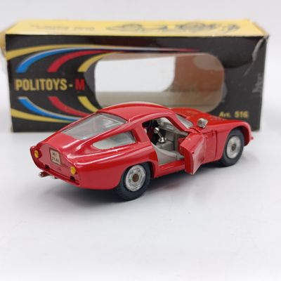 Politoys-M #516 Alfa Romeo Giulia Zagato TZ die-cast model car - scale 1/43