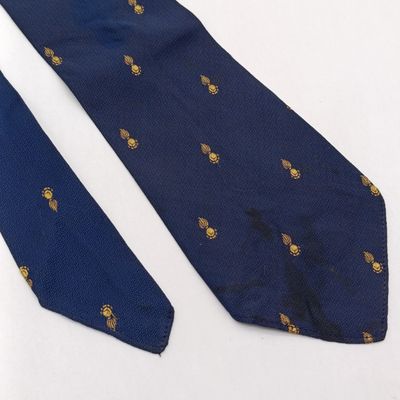 Vintage SA Army artillery corps tie