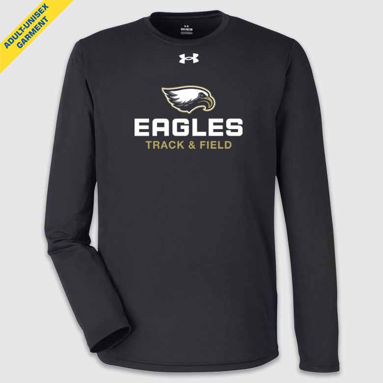 Eagles T&amp;F UA Team Tech LS Shirt