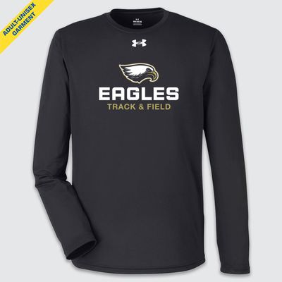 Eagles T&amp;F UA Team Tech LS Shirt