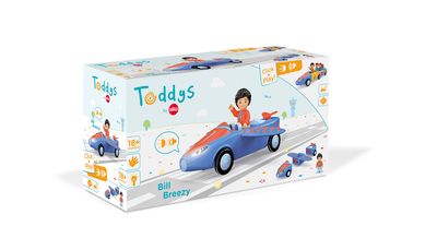 Toddys by Siku | Voertuig met Speelfiguur | Bill Beezy
