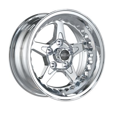 CTM MUSCLE DRAGSTAR II FULL POLISHED Size:15x7J ***CUSTOM FITMENT*** ET:0P